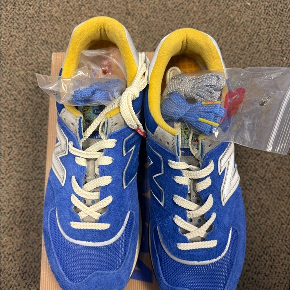 New Balance 574 Legacy Bodega Departure - Royal Blue and Gray Sneakers - Picture 2 of 5